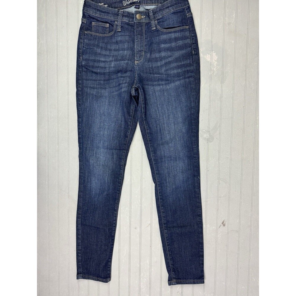 Universal Thread Size 6 28 Womens Jeans High Rise Skinny Dark Wash Stretch